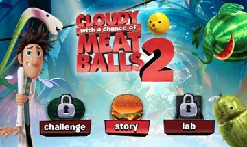 Cloudy with a Chance of Meatballs 2(USA) screen shot title